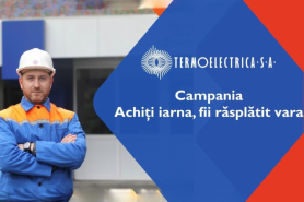 SA Termoelectrica a dat startul campaniei „Achiți iarna, fii răsplătit vara”